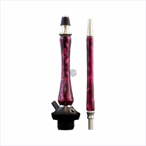Shisha Union Hookah Sleek Acryl Purple Red