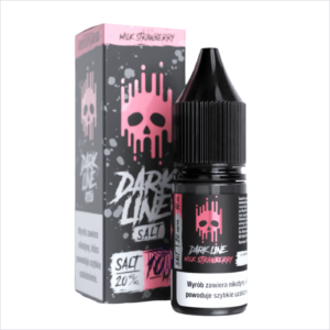 Liquid Dark Line Salt Milk Strawberry 10ml 20 mg
