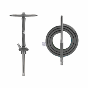 Shisha Hoob GO Space Grey Stainless Steel