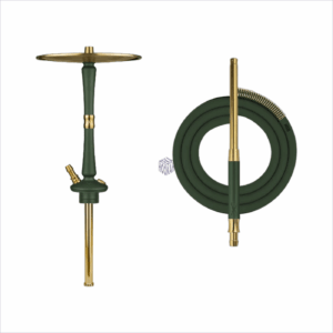 Shisha Hoob GO British Racing Green Gold