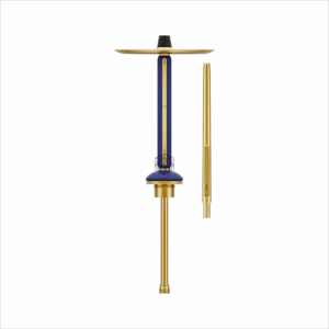 Shisha Alpha Hookah Echo Gold Sapphire Blue