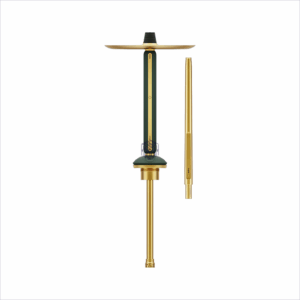 Shisha Alpha Hookah Echo Gold Emerald Green