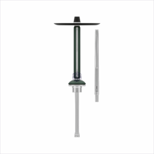 Shisha Alpha Hookah Echo Silver Emerald Green