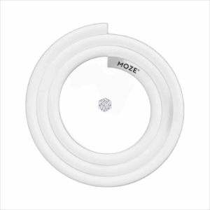 Wąż Moze Soft Touch Biały