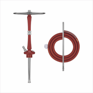 Shisha Hoob GO ON Wine Red Stainless Steel