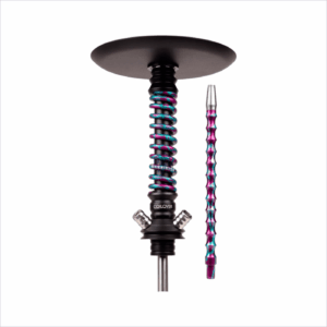 Shisha Mamay Customs Coilover Mini Anod Black Matte Purple Tiffany Splash